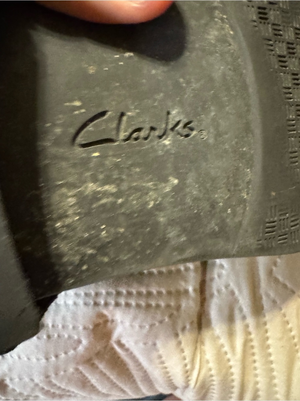Clark’s Black Leather women’s Zip-Ankle Boots Sz 9M - Picture 5 of 7